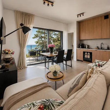Bellevue - 50m Od Plazy - 2 Sypialnie - Widok Na Morze - Easy - Rent Appartamento Pustkowo